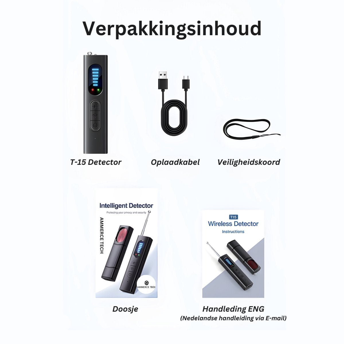 SpyBlocker™ | Detecteert verborgen camera's, microfoons en GPS-zenders in enkele seconden