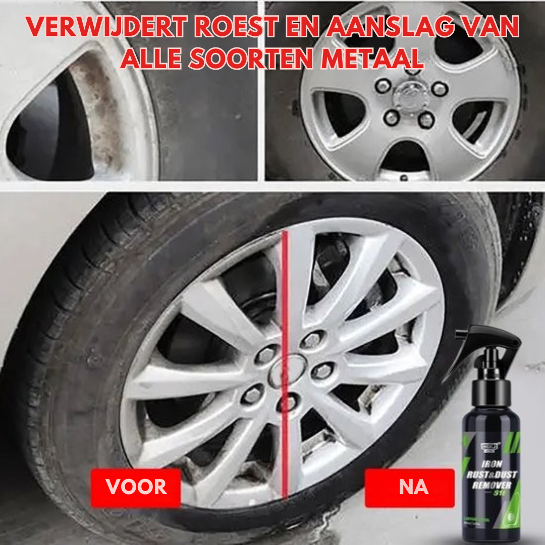 Roestverwijderaar | bodemroest in minuten | 1+1 gratis