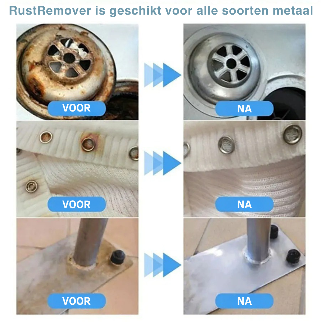 Roestverwijderaar | bodemroest in minuten | 1+1 gratis