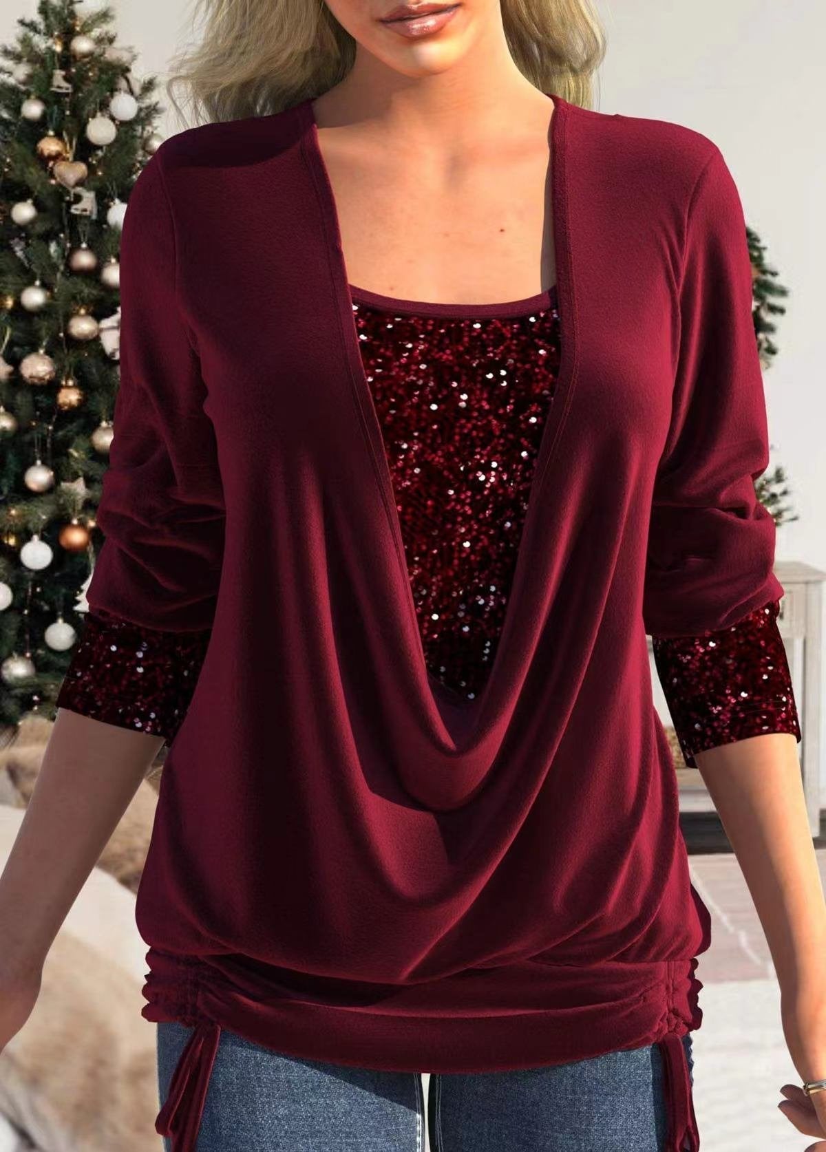 Dazzle | Pailletten glittertop