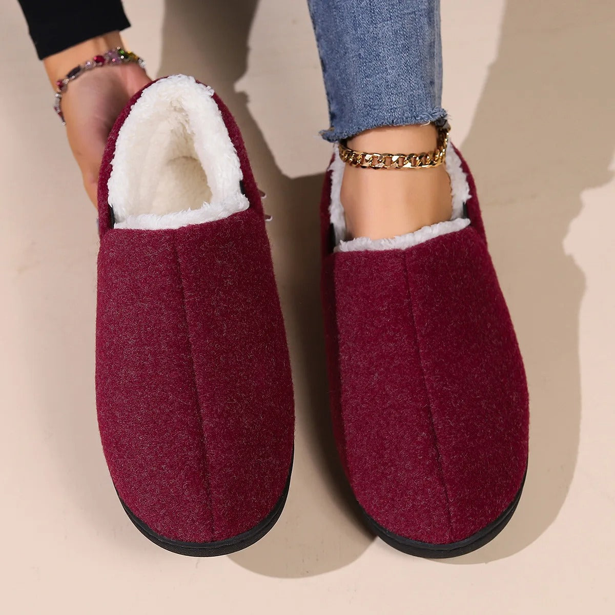 KlassiekComfort| Warme pantoffels