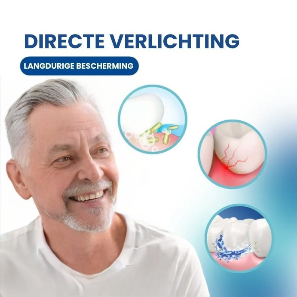 GumRestore™ | Terugtrekking, pijn en irritatie tegelijkertijd aan | 1+1 gratis