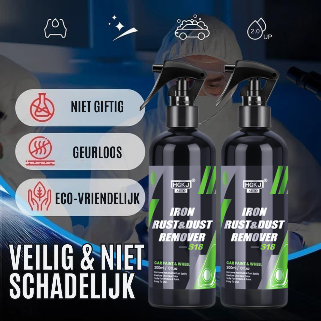 Roestverwijderaar | bodemroest in minuten | 1+1 gratis