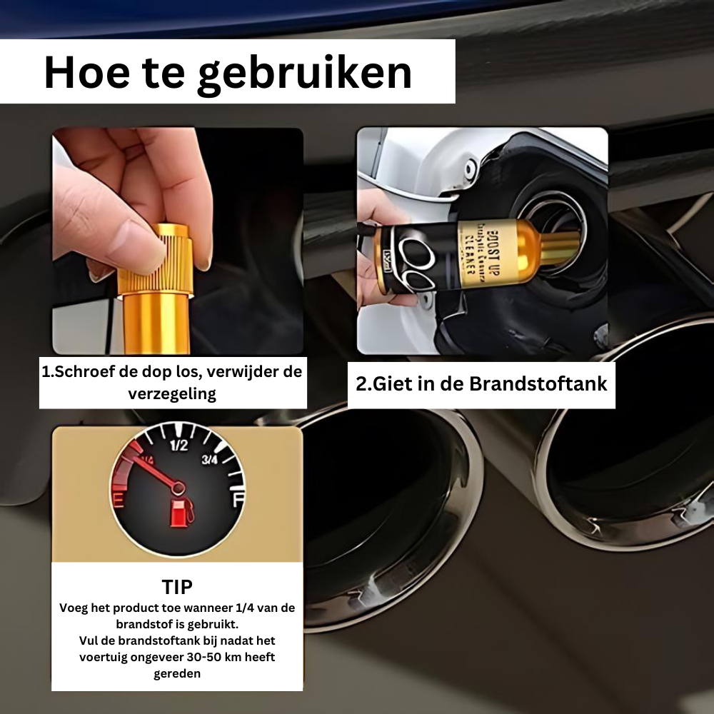 BrandstofDoctor | Vitamine voor auto's | 1+1 gratis
