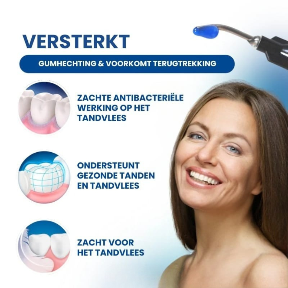 GumRestore™ | Terugtrekking, pijn en irritatie tegelijkertijd aan | 1+1 gratis