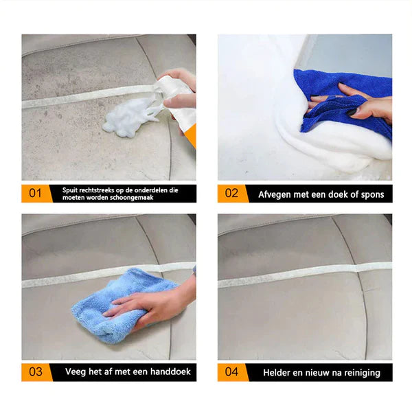 FreshFoam Schuimreiniger | Verwijder alle soorten gelijk vuil | 2+1 gratis