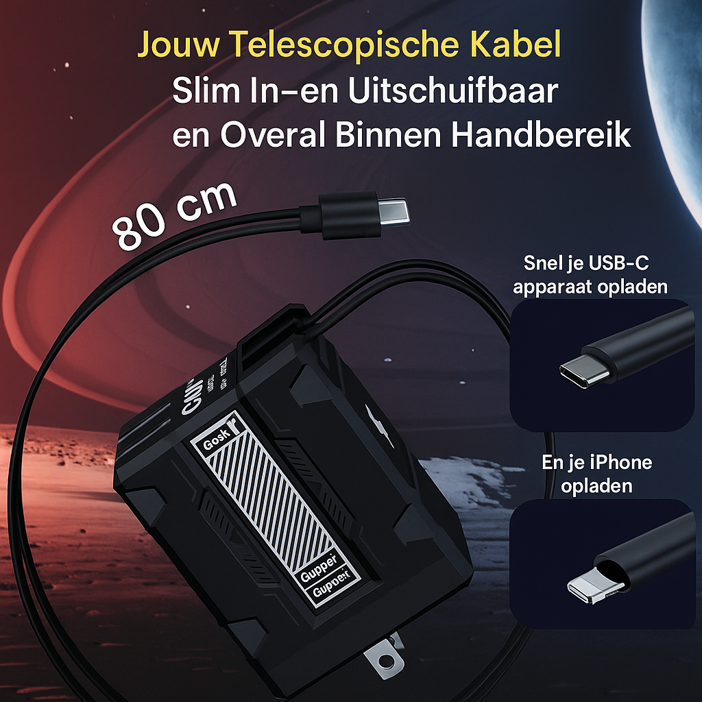 TurboCharge™ GaN | Laadt sneller, slanker en veiliger!