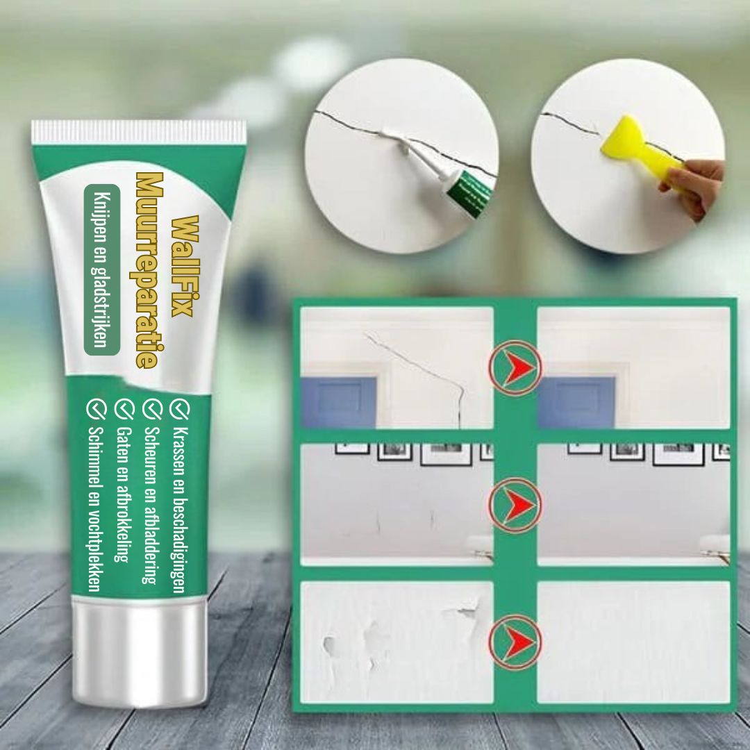 MuurFix | Laat je muren er direct weer perfect uit zien | 1+2 gratis
