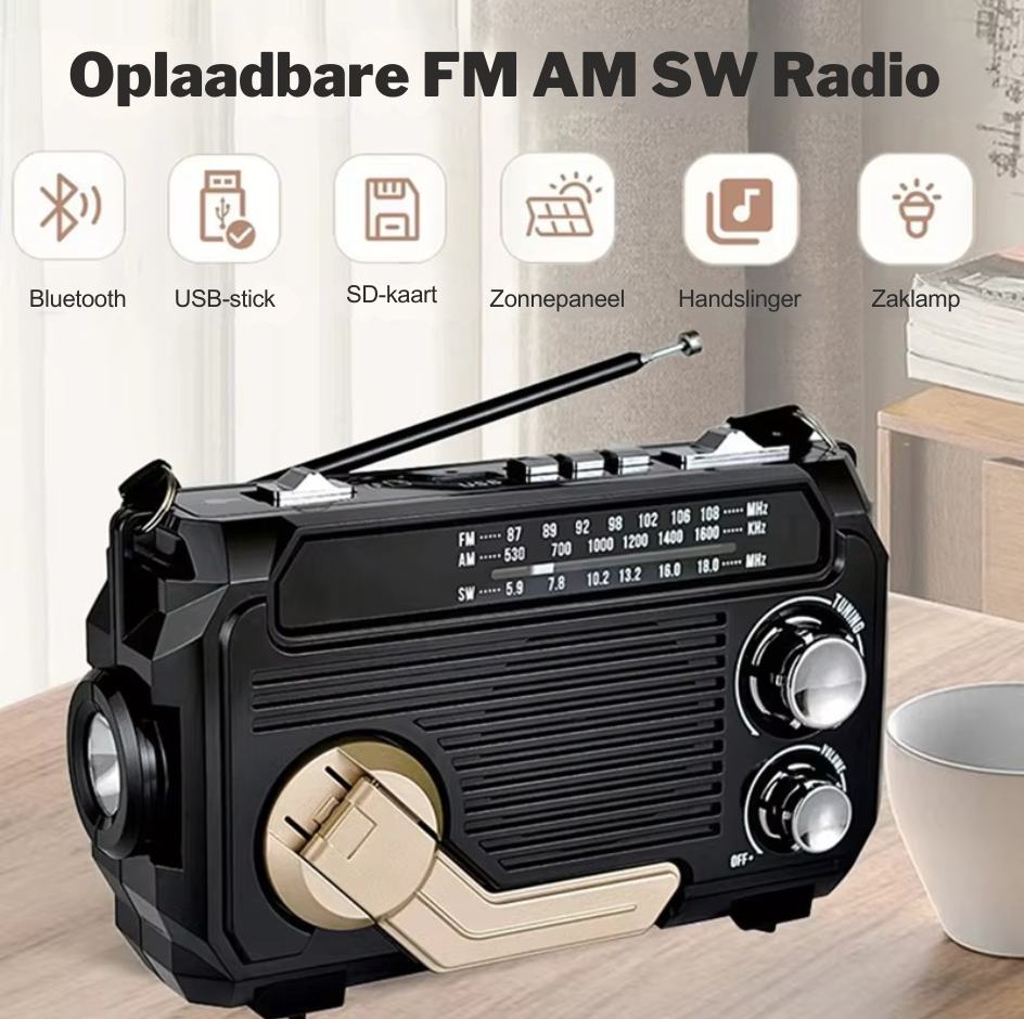 RescueRadio | De Onmisbare Noodoplossing bij crisissituaties