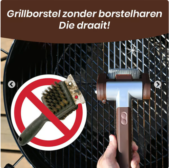 GrillCleaner Pro | De snelste, gemakkelijkste en veiligste manier om je bbq schoon te maken!
