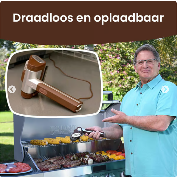 GrillCleaner Pro | De snelste, gemakkelijkste en veiligste manier om je bbq schoon te maken!