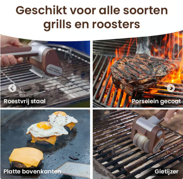 GrillCleaner Pro | De snelste, gemakkelijkste en veiligste manier om je bbq schoon te maken!