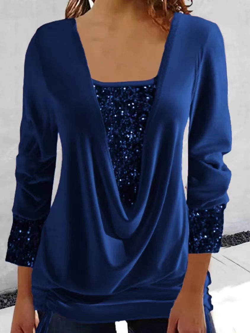 Dazzle | Pailletten glittertop