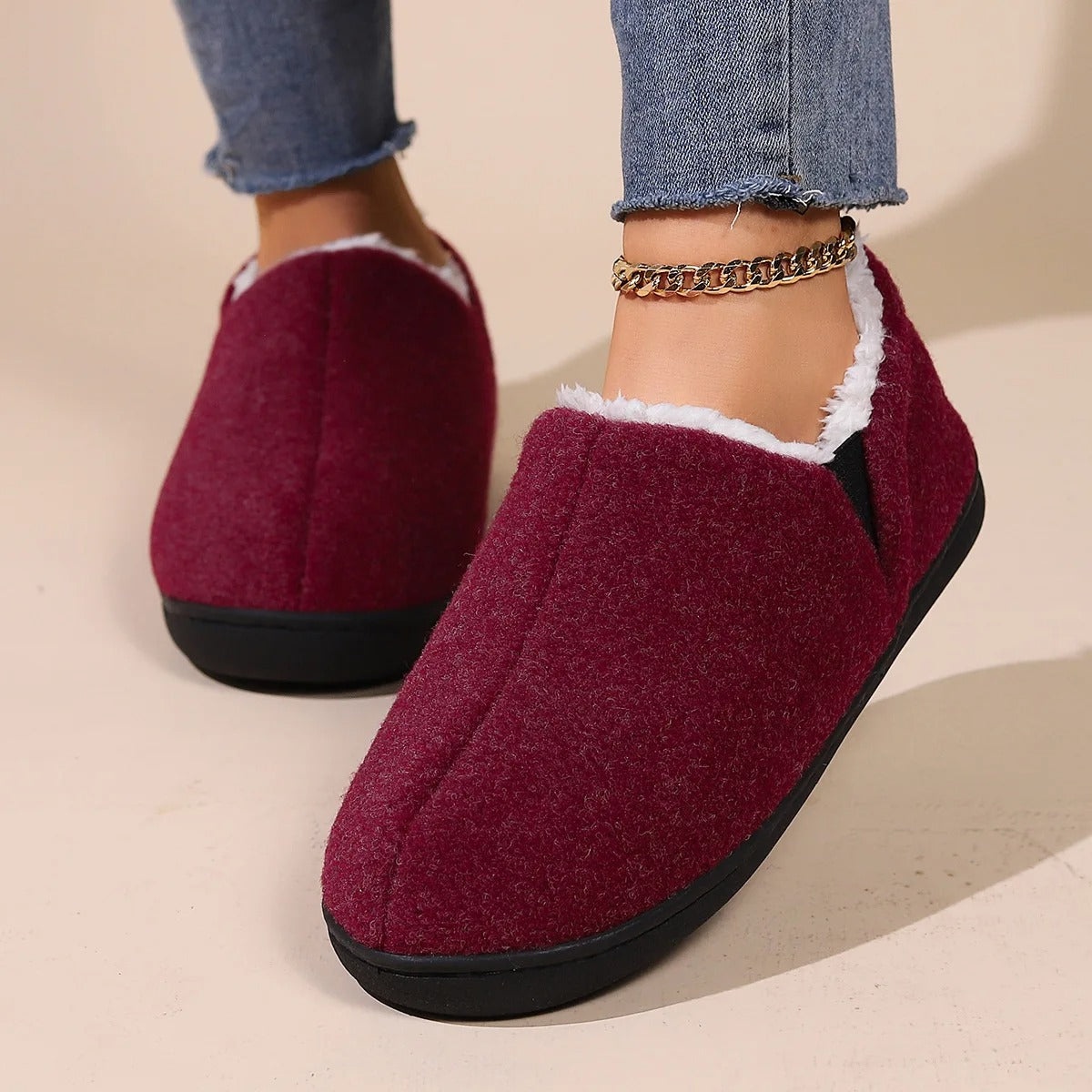 KlassiekComfort| Warme pantoffels