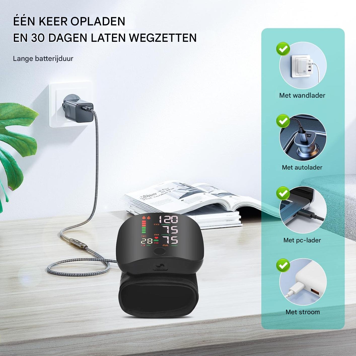 PulseMate™ Pro | Maak kennis met je bloeddruk in 30 seconden