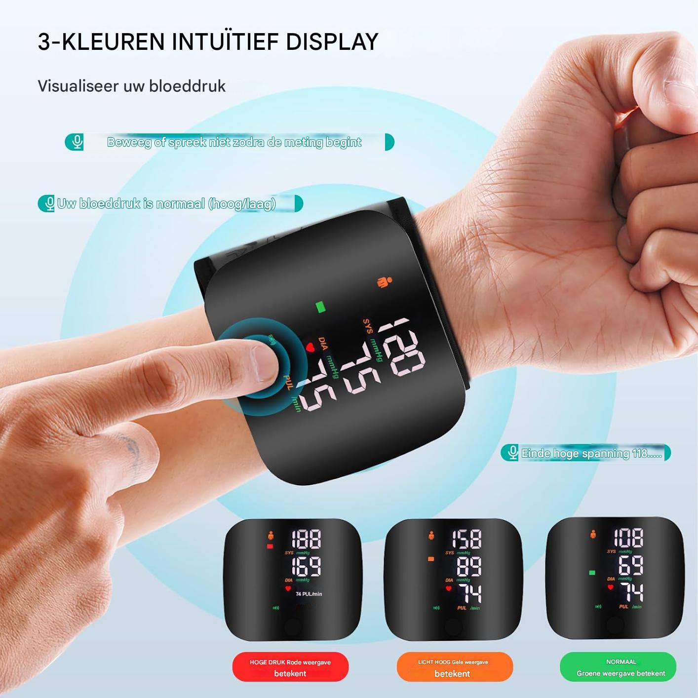 PulseMate™ Pro | Maak kennis met je bloeddruk in 30 seconden