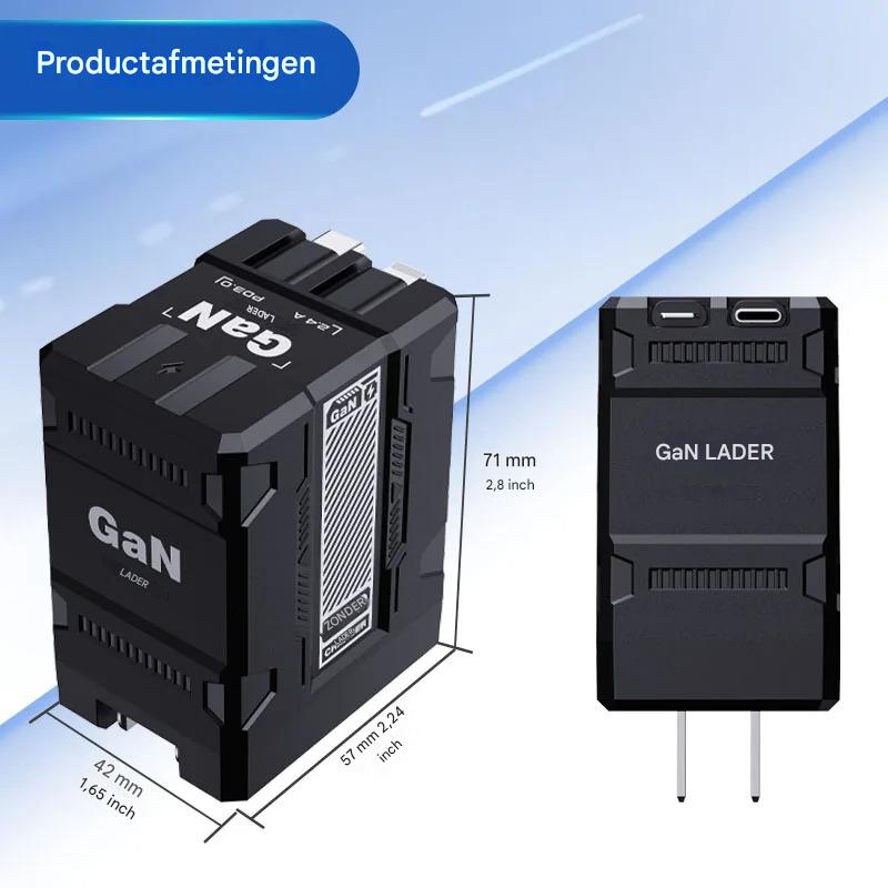 TurboCharge™ GaN | Laadt sneller, slanker en veiliger!