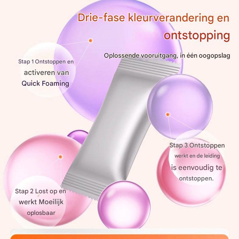 PowerDrain | Ontstop en reinigt uw afvoer in seconden | 4+4 gratis